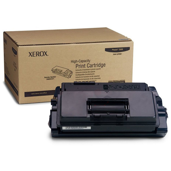 106R01371 / schwarz / original XEROX Toner schwarz / 106R01371 / 14000 S.