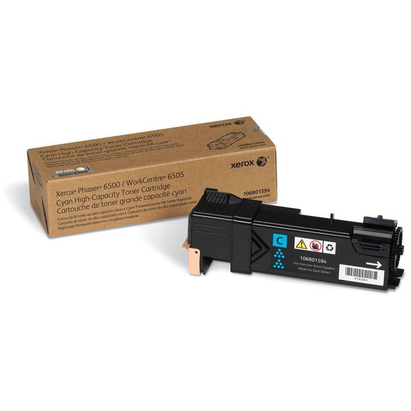 106R01594 / cyan / original XEROX Toner cyan / 106R01594 / 2500 S.