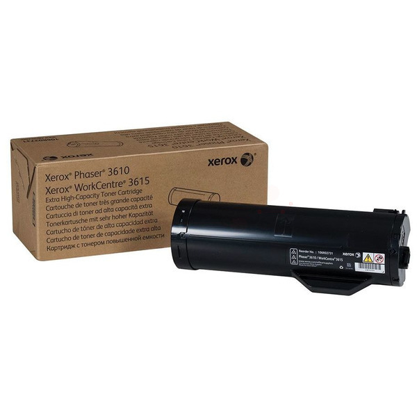 106R02731 / schwarz / original XEROX Toner schwarz / 106R02731 / 25300 S.