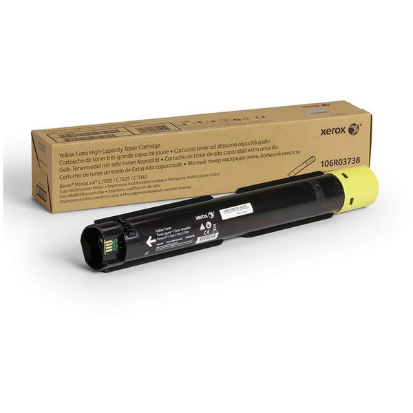 106R03738 / gelb / original XEROX Toner gelb / 106R03738 / 16500 S.
