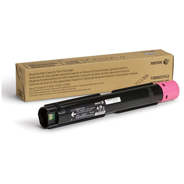 106R03743 / magenta / original XEROX Toner magenta / 106R03743 / 9800 S.