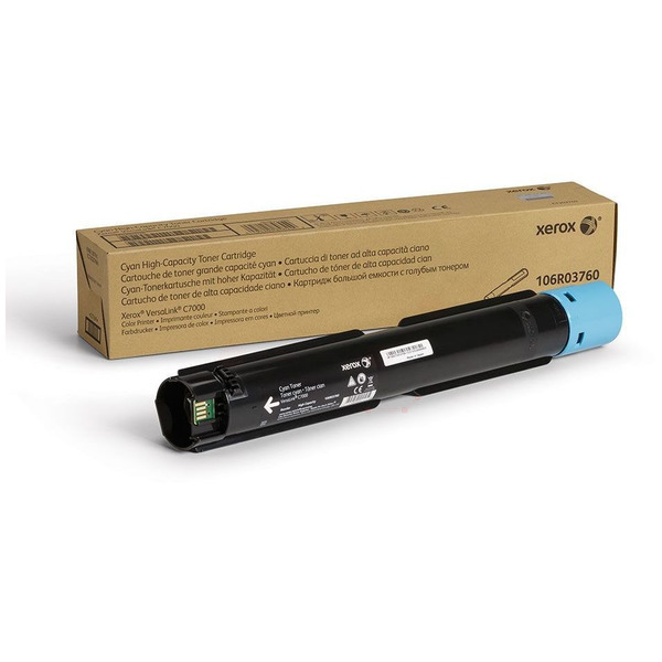 106R03760 / cyan / original XEROX Toner cyan / 106R03760 / 10100 S.