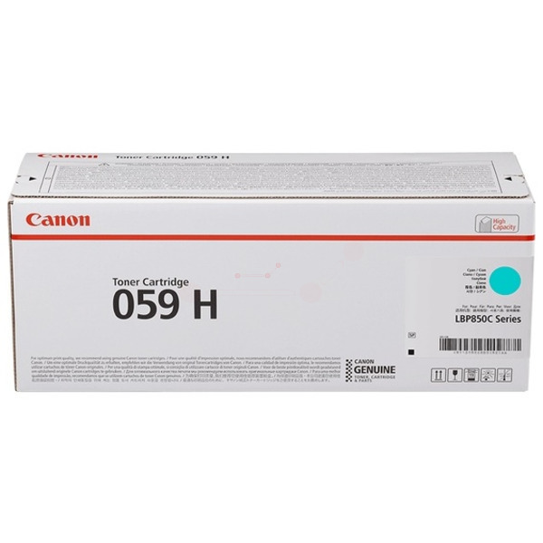 3626C001 // 059H / cyan / original CANON Toner cyan / 3626C001 / 13500 S.