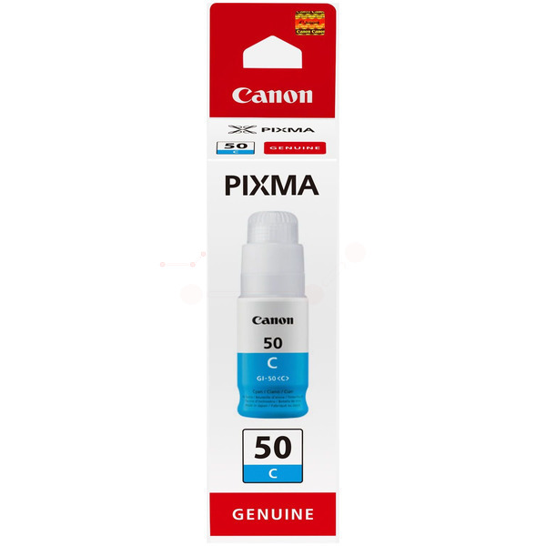 3403C001 // GI50C / cyan / original CANON Tintenflasche cyan / 3403C001 / 7700 S. / 70.00 ml