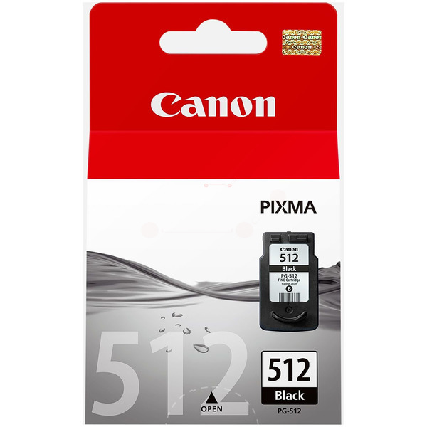 2969B001 // PG512 / schwarz / original CANON Druckkopfpatrone schwarz / 2969B001 / 401 S. / 15.00 ml