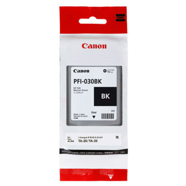 3489C001 // PFI030BK / schwarz / original CANON Tintenpatrone schwarz / 3489C001 / 55.00 ml