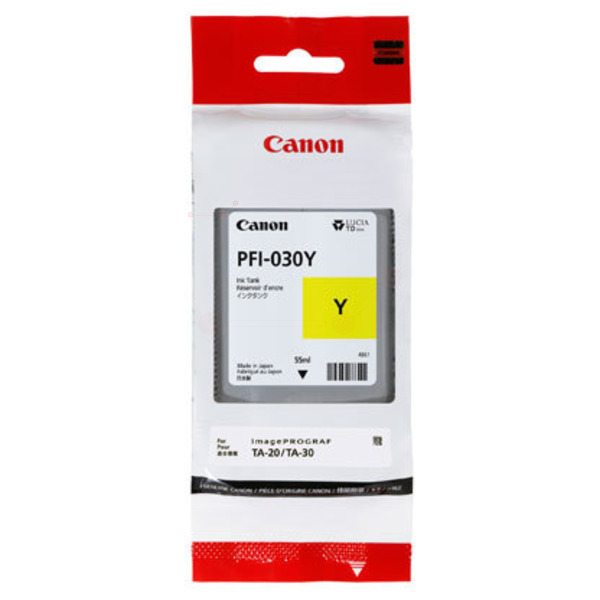 3492C001 // PFI030Y / gelb / original CANON Tintenpatrone gelb / 3492C001 / 55.00 ml