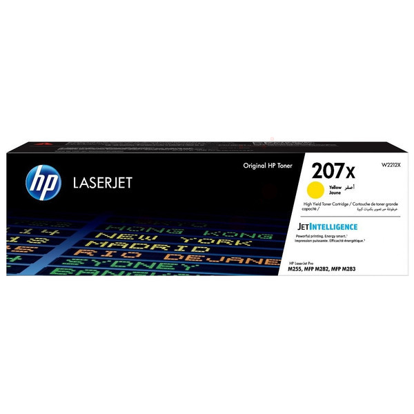 W2212X // 207X / gelb / original HP Toner gelb / W2212X / 2450 S.