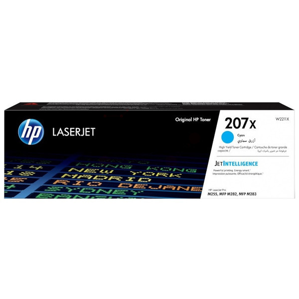 W2211X // 207X / cyan / original HP Toner cyan / W2211X / 2450 S.