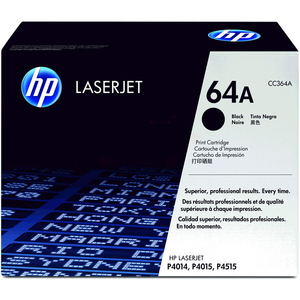 CC364A // 64A / schwarz / original HP Toner schwarz / CC364A / 10000 S.