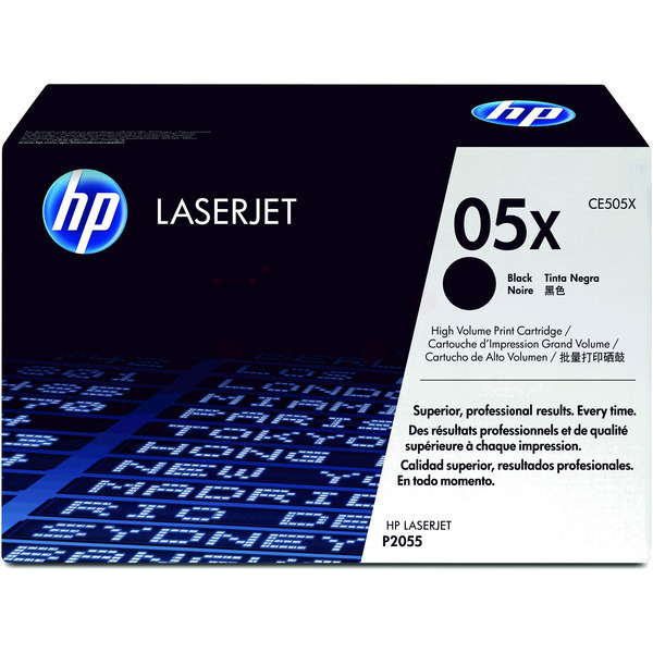 CE505X // 05X / schwarz / original HP Toner schwarz / CE505X / 6500 S.