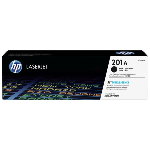 CF400A // 201A / schwarz / original HP Toner schwarz / CF400A / 1420 S.