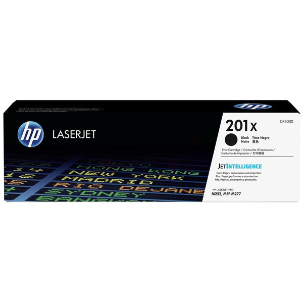 CF400X // 201X / schwarz / original HP Toner schwarz / CF400X / 2800 S.