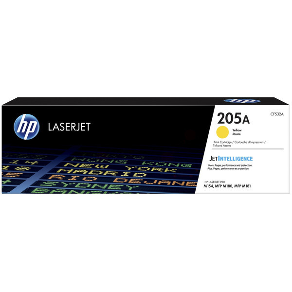 CF532A // 205A / gelb / original HP Toner gelb / CF532A / 900 S.