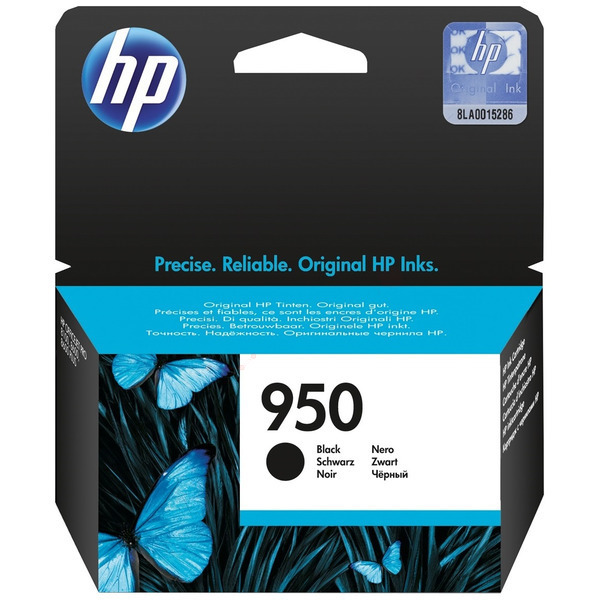 CN049AE // 950 / schwarz / original HP Tintenpatrone schwarz / CN049AE / 1000 S. / 24.00 ml
