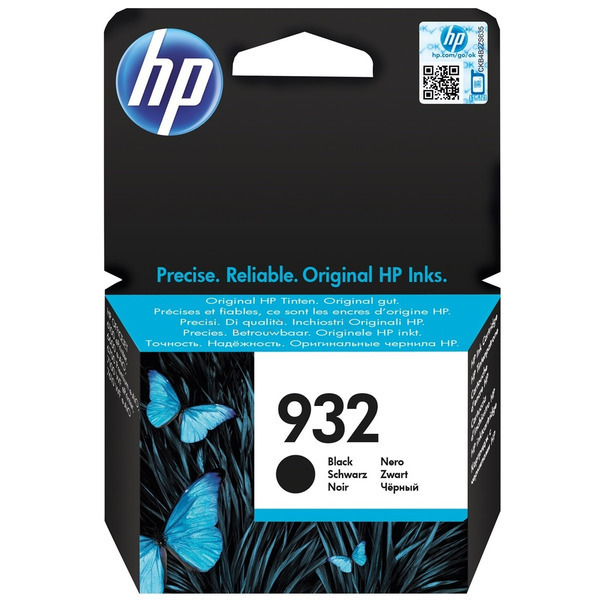 CN057AE // 932 / schwarz / original HP Tintenpatrone schwarz / CN057AE / 400 S. / 8.50 ml