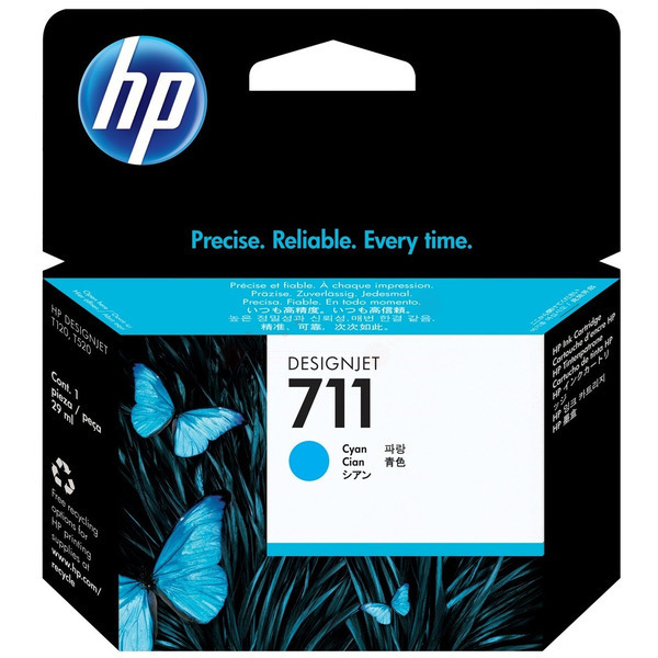 CZ130A // 711 / cyan / original HP Tintenpatrone cyan / CZ130A / 29.00 ml