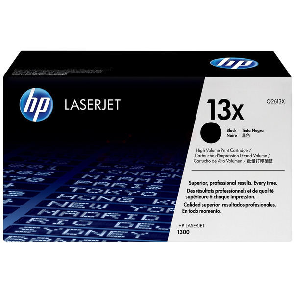 Q2613X // 13X / schwarz / original HP Toner schwarz / Q2613X / 4000 S.