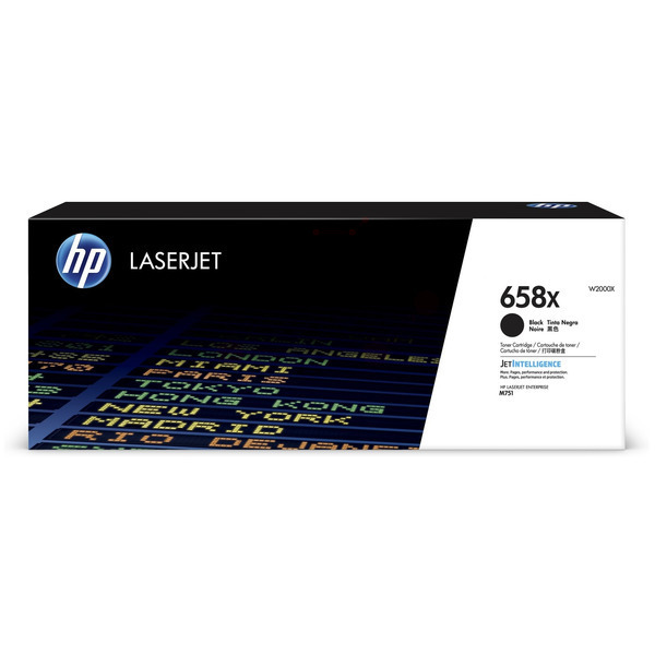 W2000X // 658X / schwarz / original HP Toner schwarz / W2000X / 33000 S.