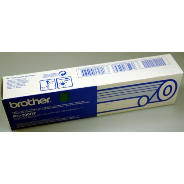 PC300RF / schwarz / original BROTHER ThermoTransferRolle / PC300RF